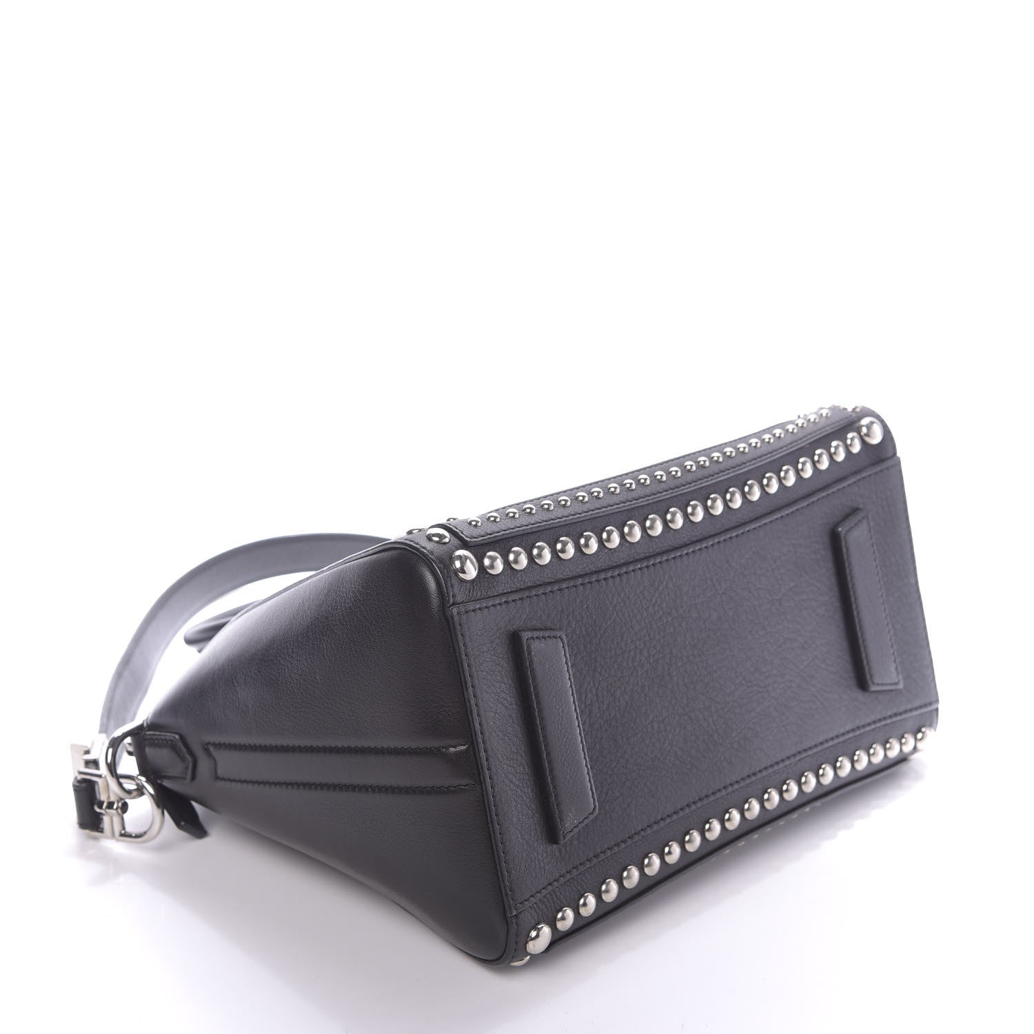 Givenchy Calfskin Small Studded Bi-Color Antigona Black White 4 of 12