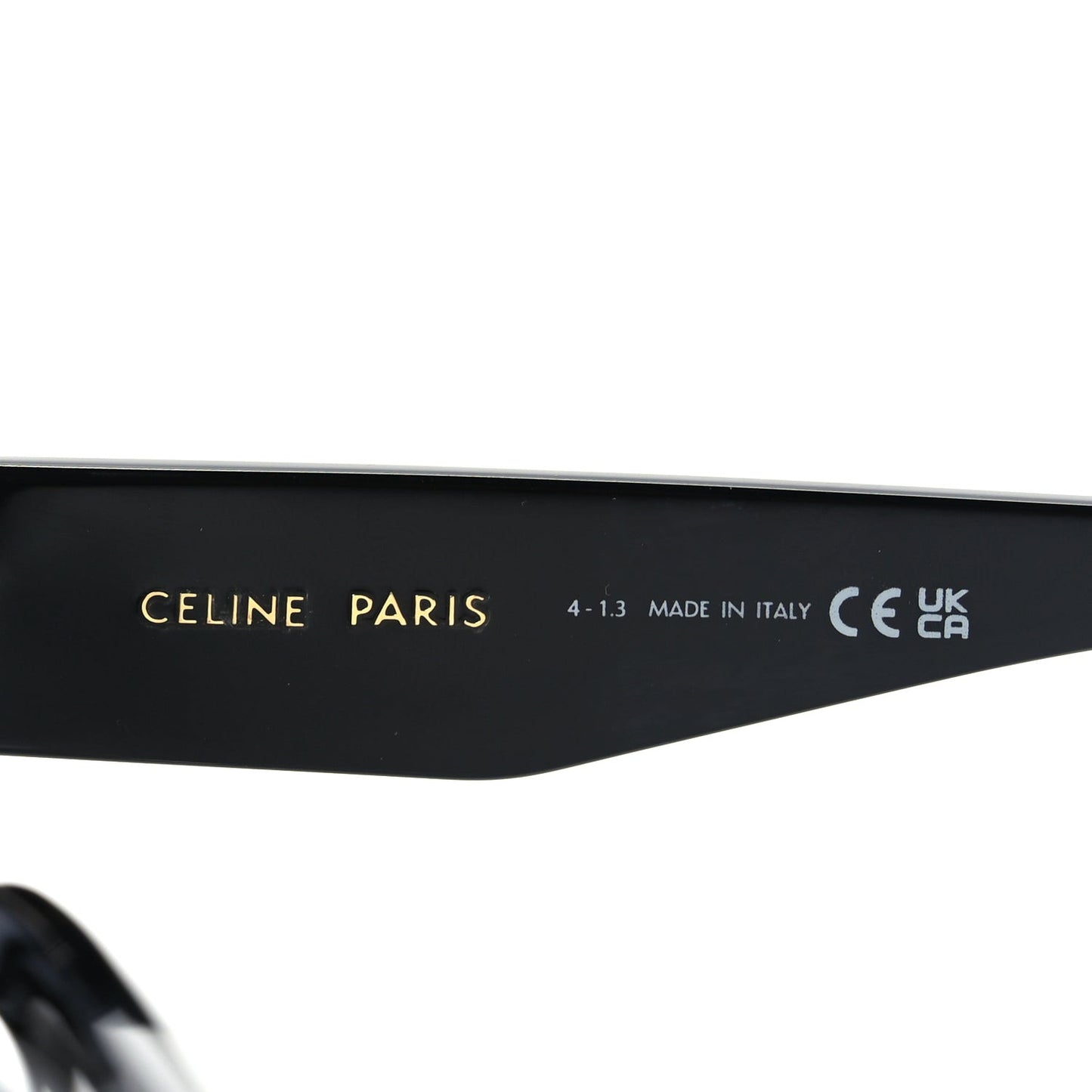 Acetate Triomphe Sunglasses CL40227U Black