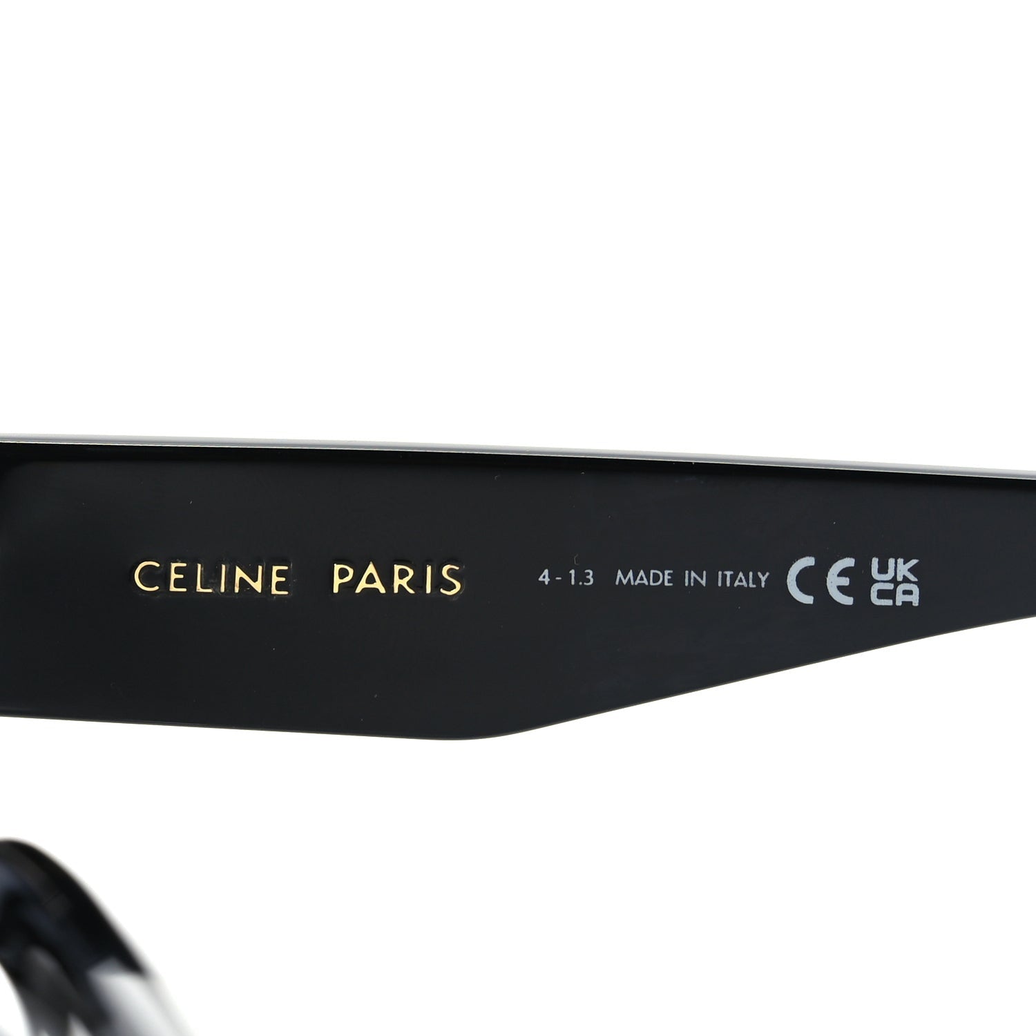 Celine Acetate Triomphe Sunglasses CL40227U Black 5 of 6