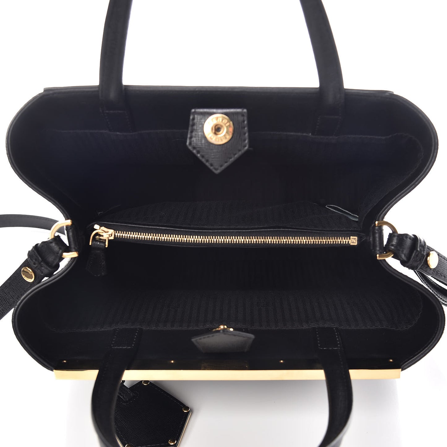 Vitello Elite Petite 2Jours Tote Black