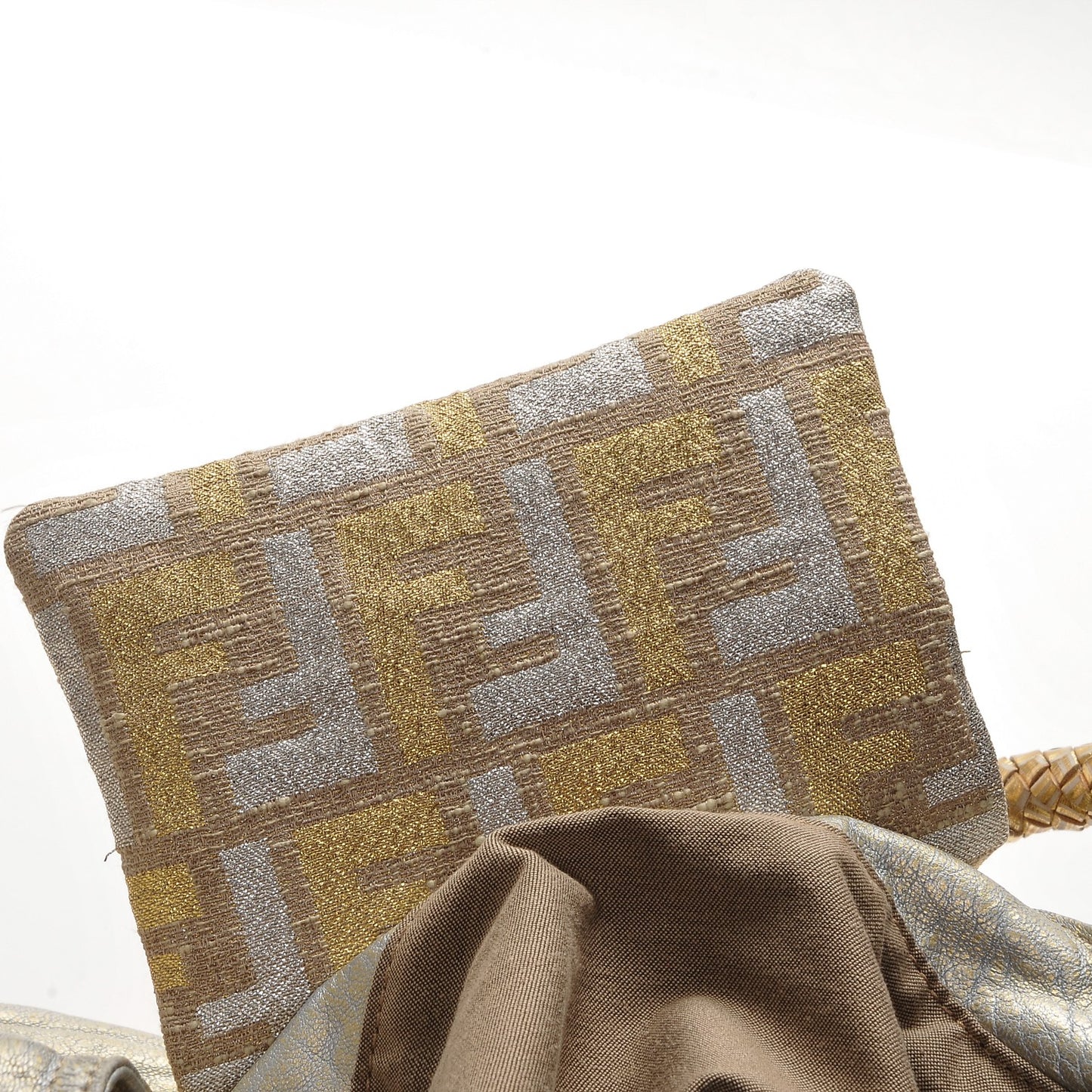 Nappa Nuvolata Bimetal Spy Oro Argento