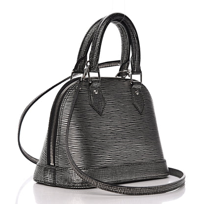 Louis Vuitton Epi Alma BB Platine 4 of 12