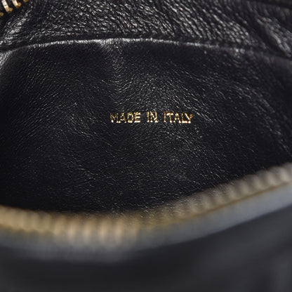 Chanel Lambskin Quilted CC Tassel Camera Case Black 6 of 8