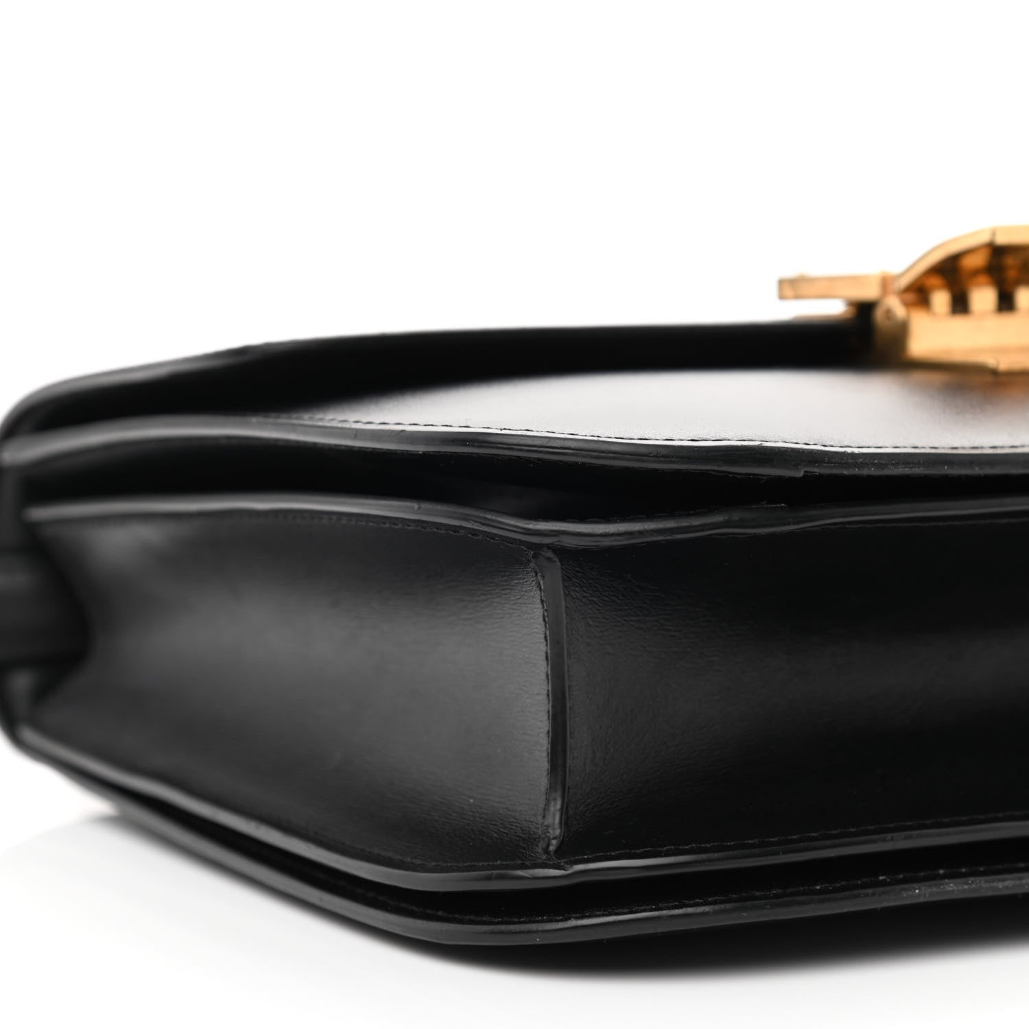 Celine Box Calfskin Medium Classic Box Flap Bag Black 8 of 12