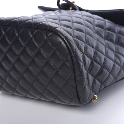Chanel Lambskin Quilted Large Urban Spirit Backpack Black 9 of 9