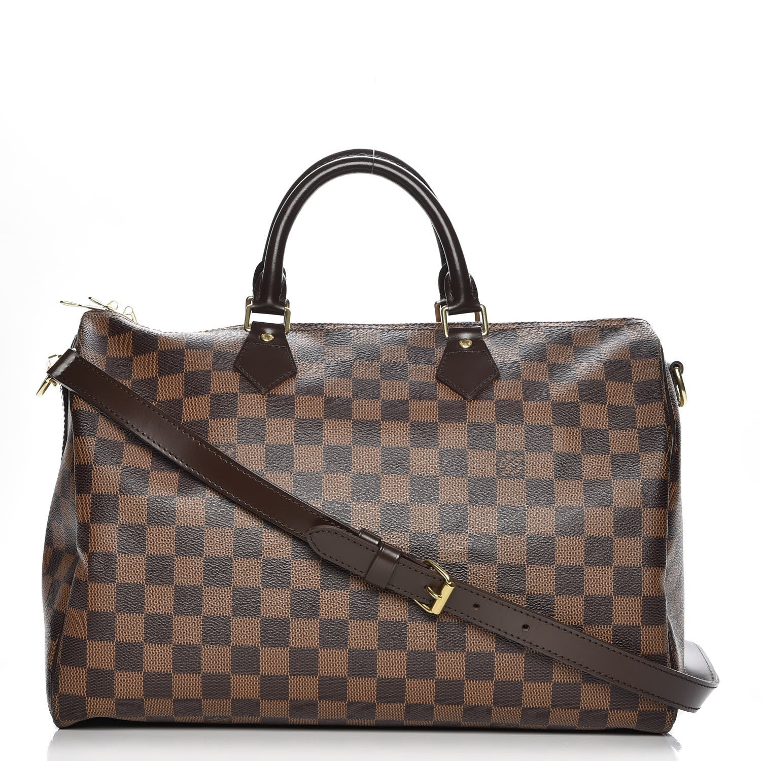 Louis Vuitton Damier Ebene Speedy Bandouliere 35 1 of 9