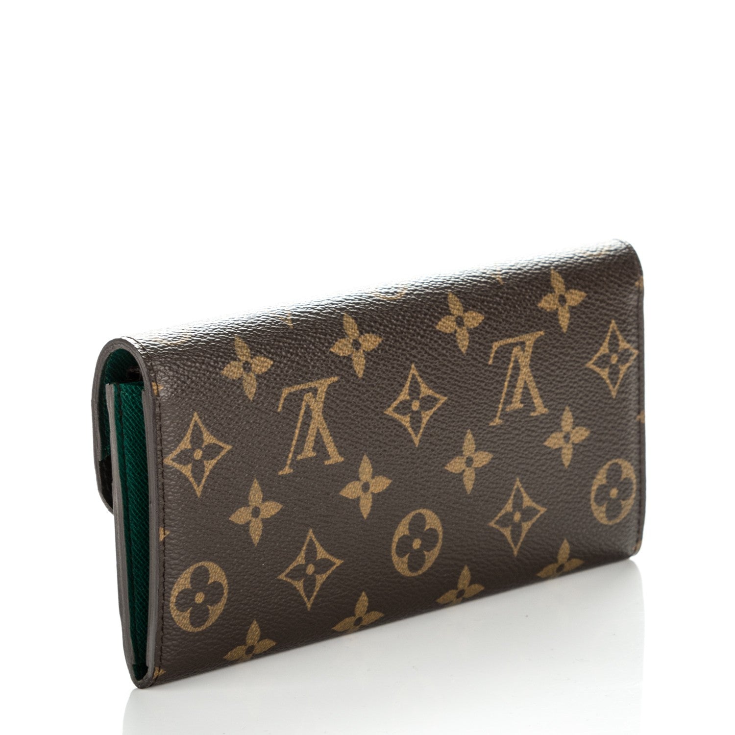 Louis Vuitton Monogram Emilie Wallet Vert 3 of 7