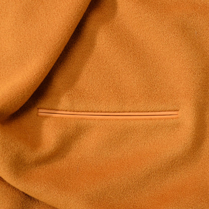 Hermes Lambskin Cashmere Shawl Moutarde 5 of 6