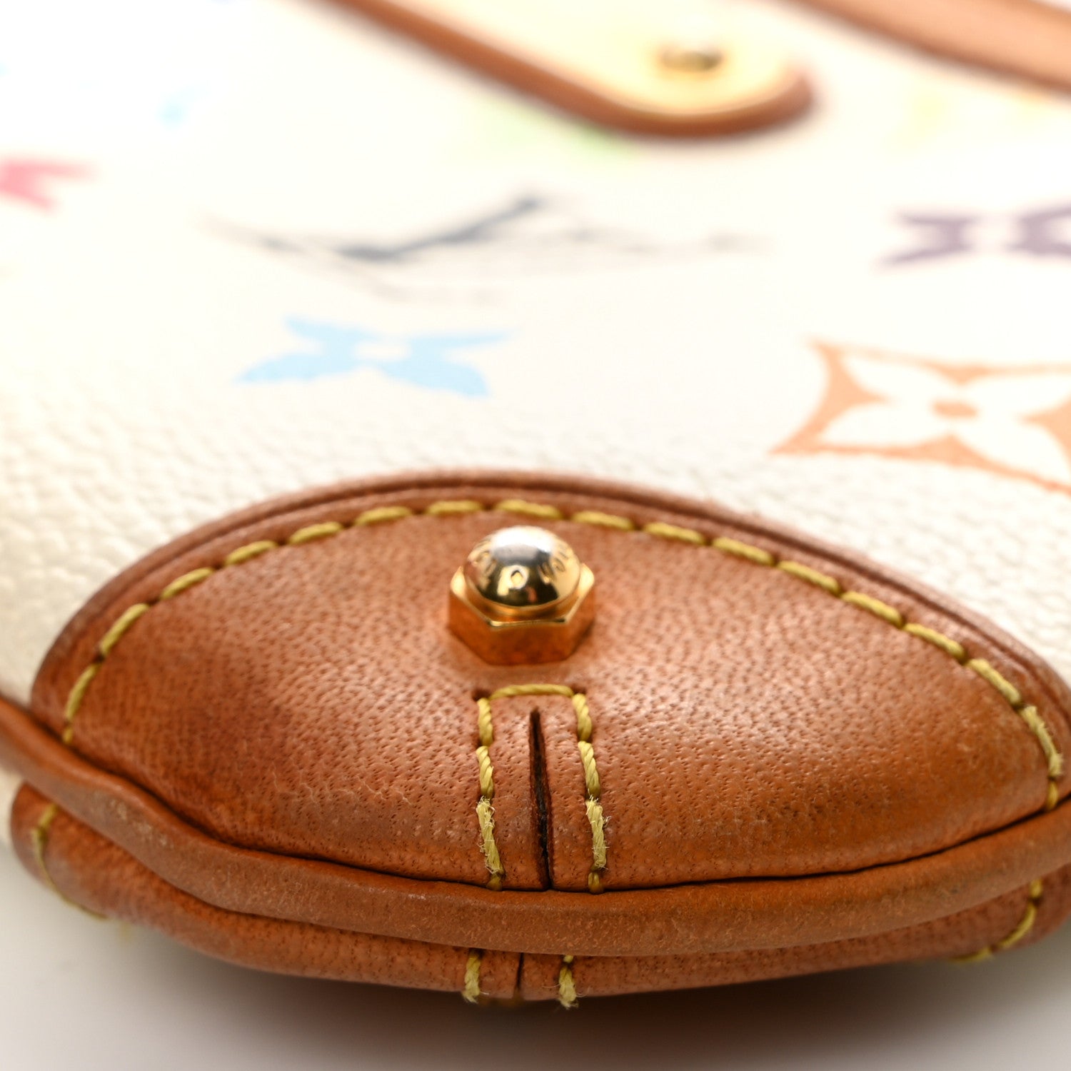 Louis Vuitton Monogram Multicolor Pochette Milla MM White 9 of 11