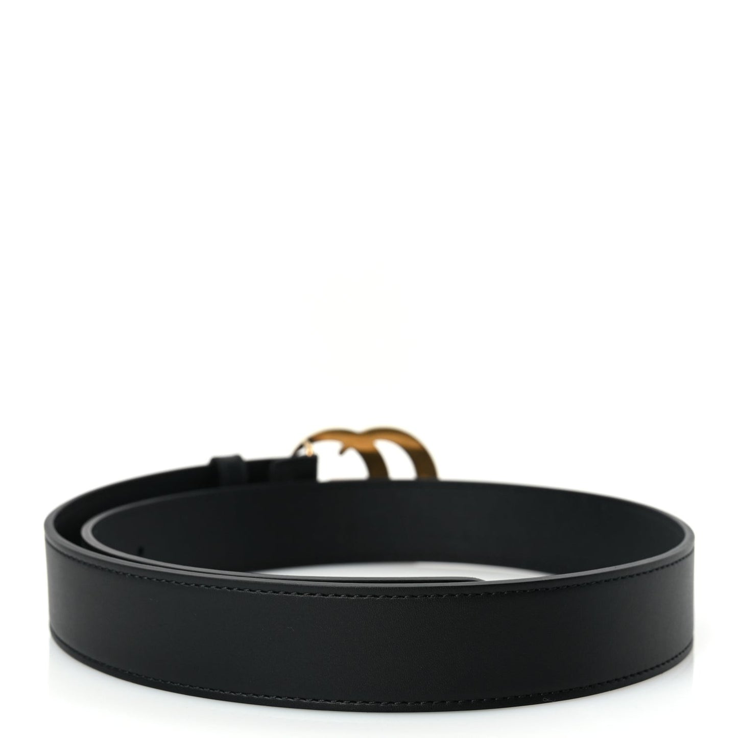 Calfskin Double G 30mm Belt 75 30  Black