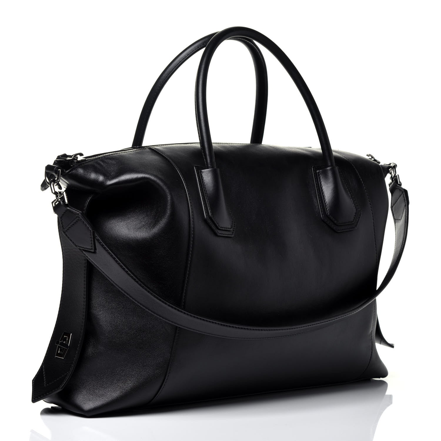 Givenchy Smooth Calfskin Medium Soft Antigona Black 4 of 9