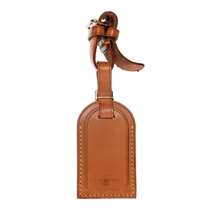 Louis Vuitton Vachetta Leather Luggage Tag and Loop 1 of 11