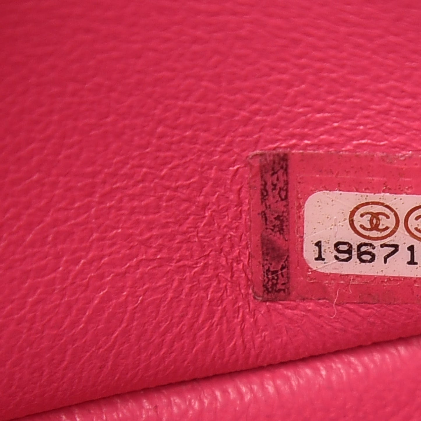 Lambskin Quilted Jumbo Double Flap Fuchsia