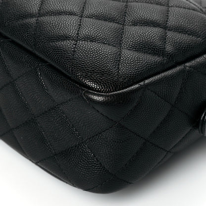 Chanel Caviar Quilted Camera Case Black 10 of 10