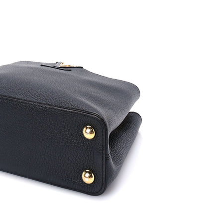Louis Vuitton Taurillon Capucines BB  Black 8 of 8