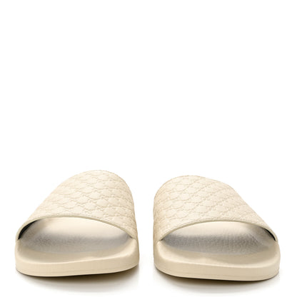 Gucci Microguccissima Slide Sandals 39 Ivory 2 of 8