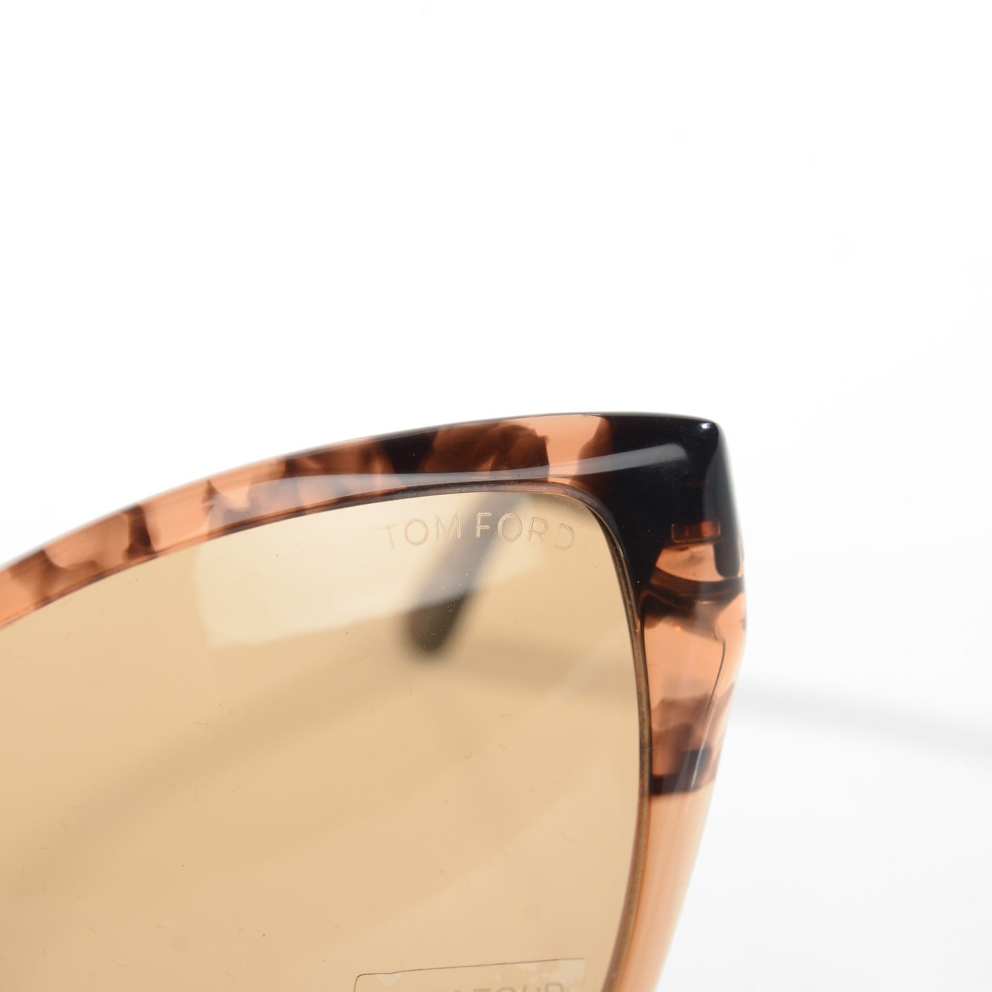 Carli Oversize Square Cateye Sunglasses TF295 Blonde Havana