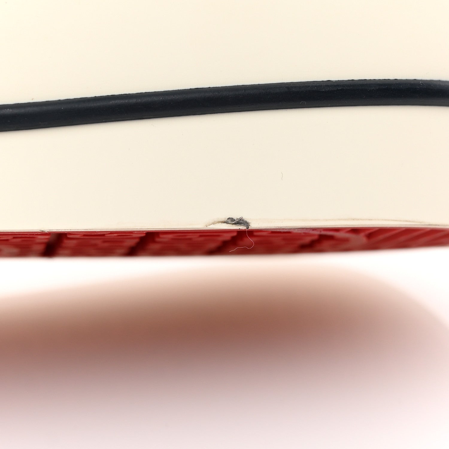 Gucci GG Monogram Womens 1977 Tennis Slip On 30mm Sneakers 36.5 Beige Ebony Mystic White 10 of 11