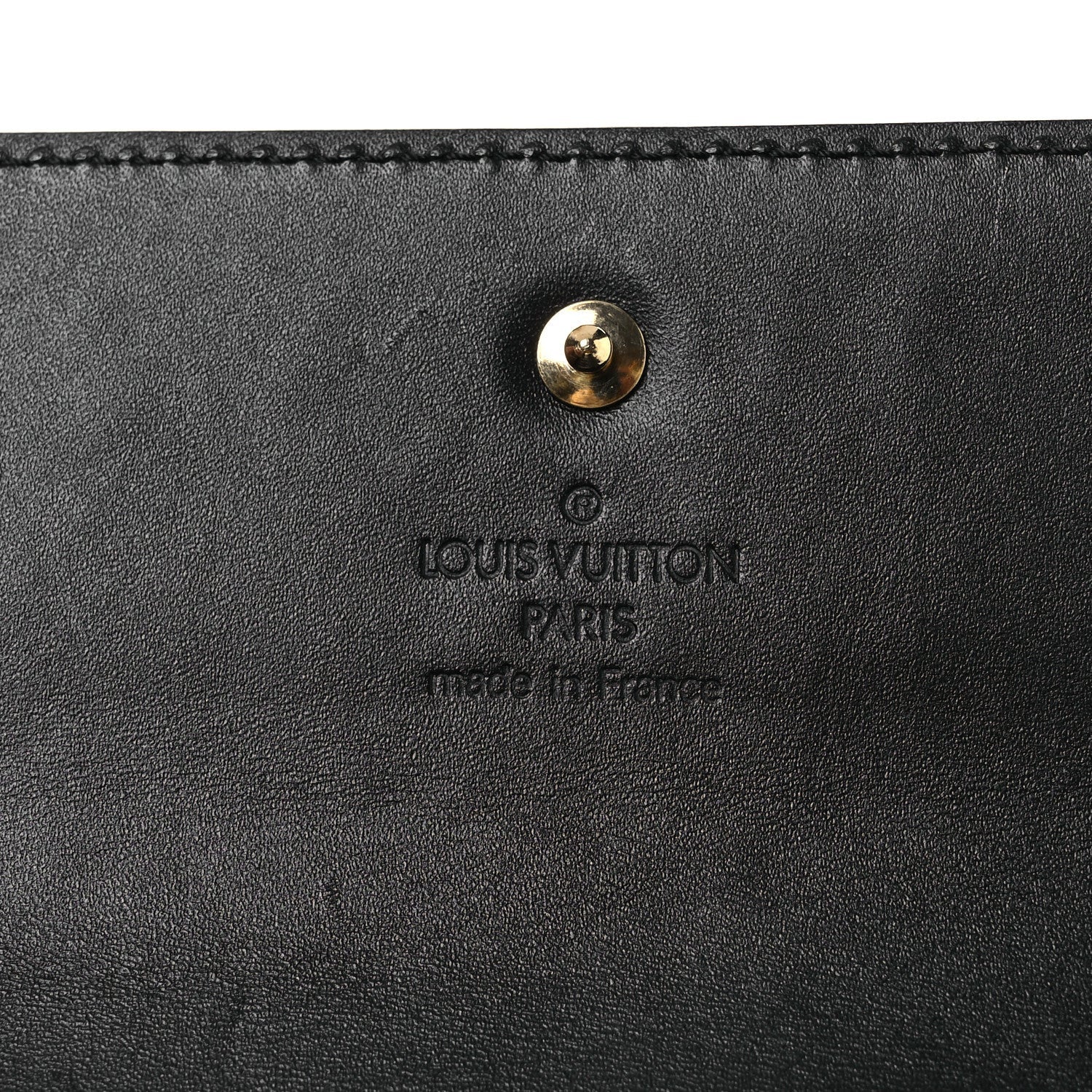Louis Vuitton Suhali Porte Tresor International Wallet Black 6 of 7