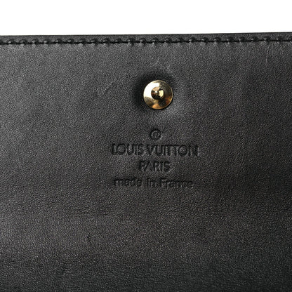 Louis Vuitton Suhali Porte Tresor International Wallet Black 6 of 7