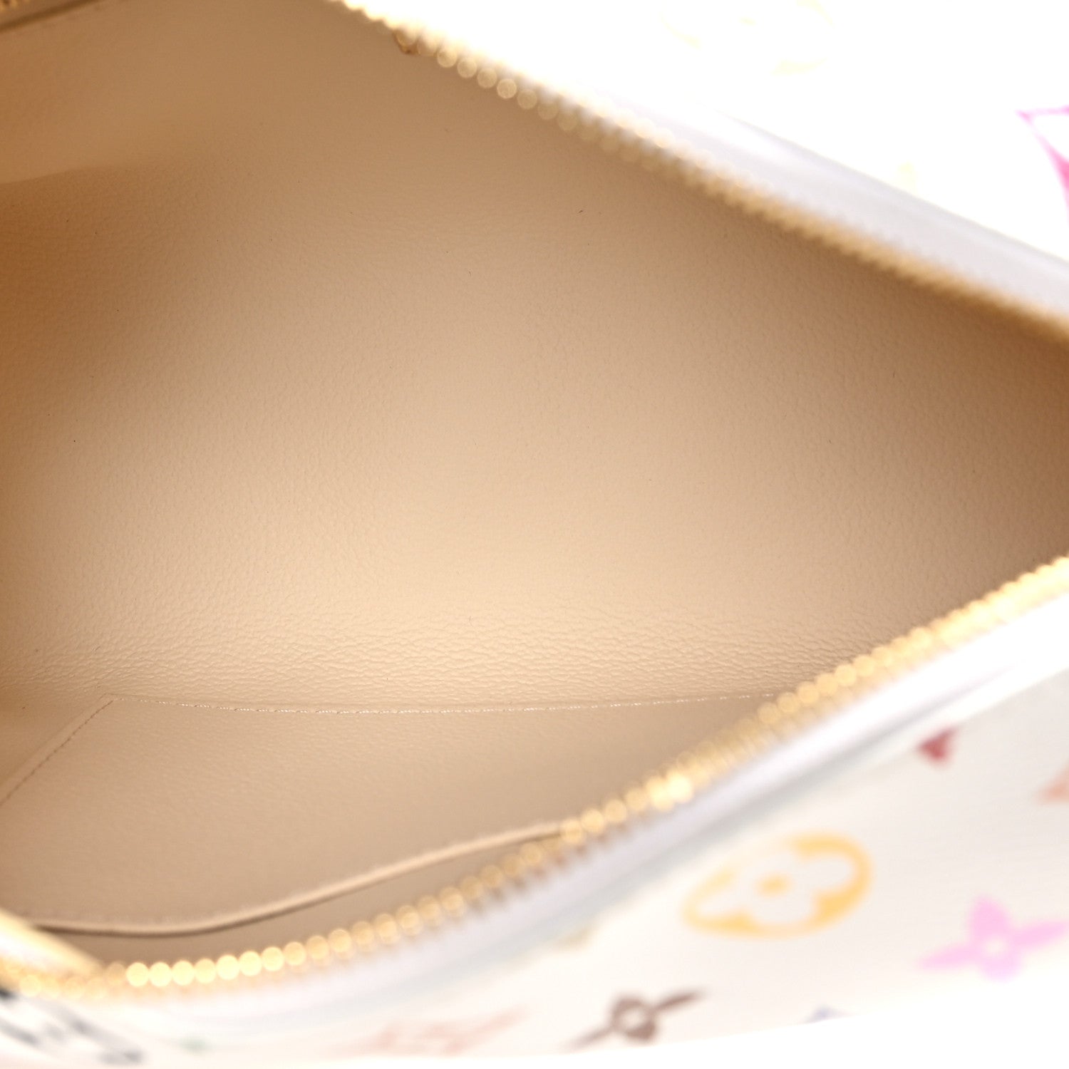 Louis Vuitton LV x TM Monogram Multicolor Cosmetic Pouch GM White 5 of 9