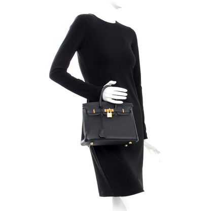 Hermes Togo Birkin 25 Black 2 of 37