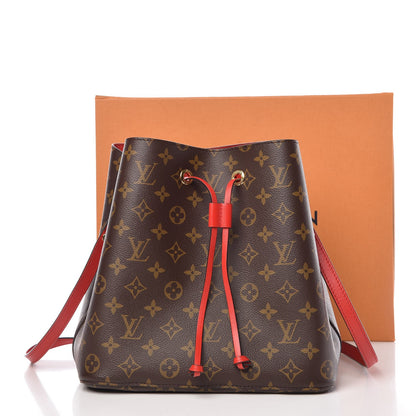 Louis Vuitton Monogram Neonoe MM Coquelicot 9 of 9