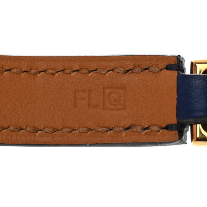 Hermes Swift Rivale Double Tour Bracelet S Bleu Saphir 5 of 6