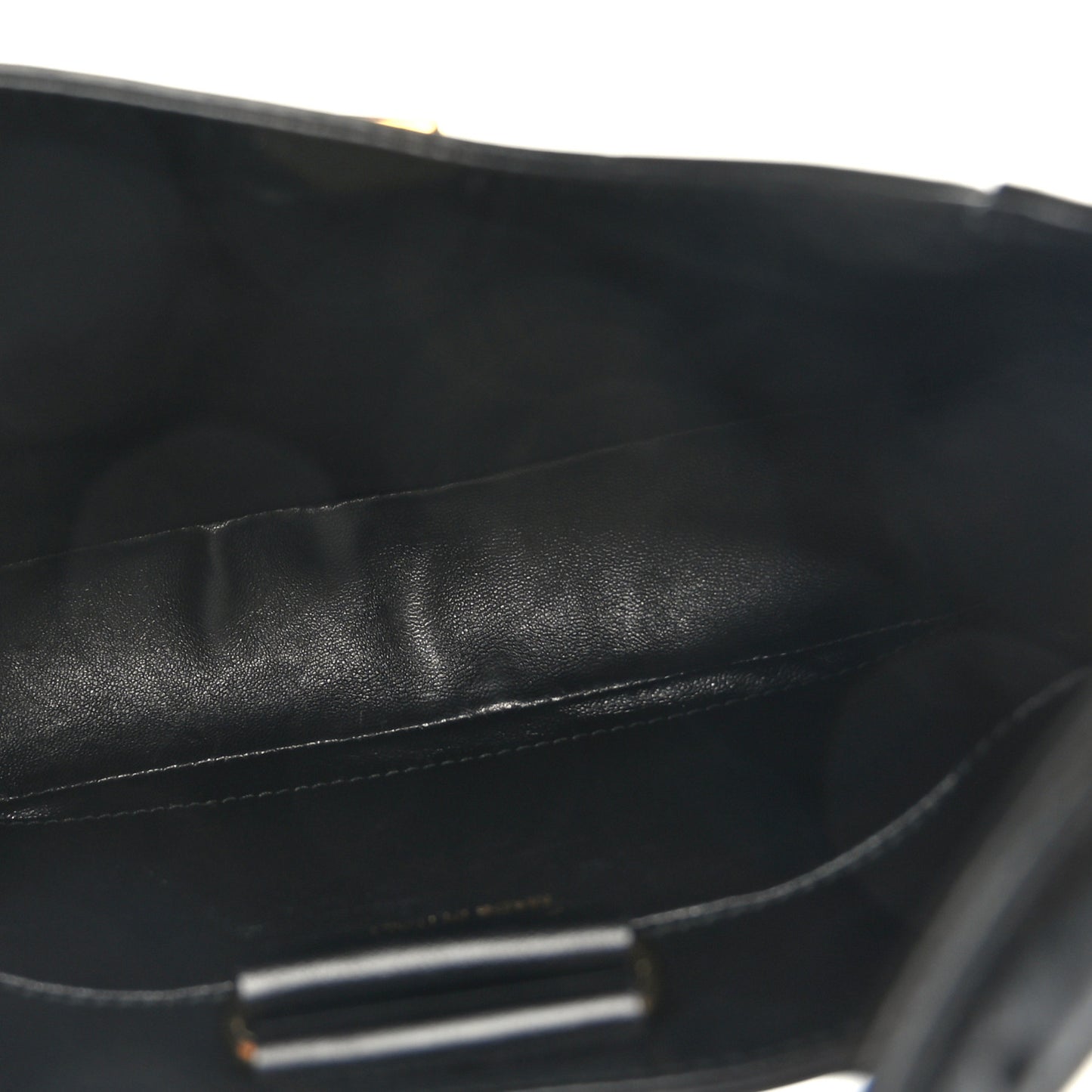 Box Calfskin Shoulder Bag Black