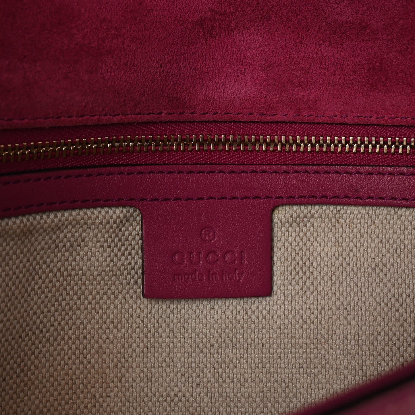 Soft Patent Medium Soho Clutch Bright Bougainvillea