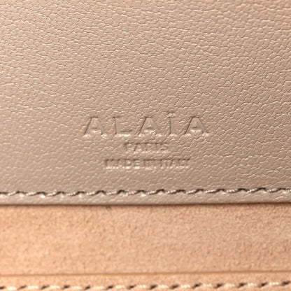 Alaia Shiny Goatskin Medium Le Teckel Bag Grege 6 of 12