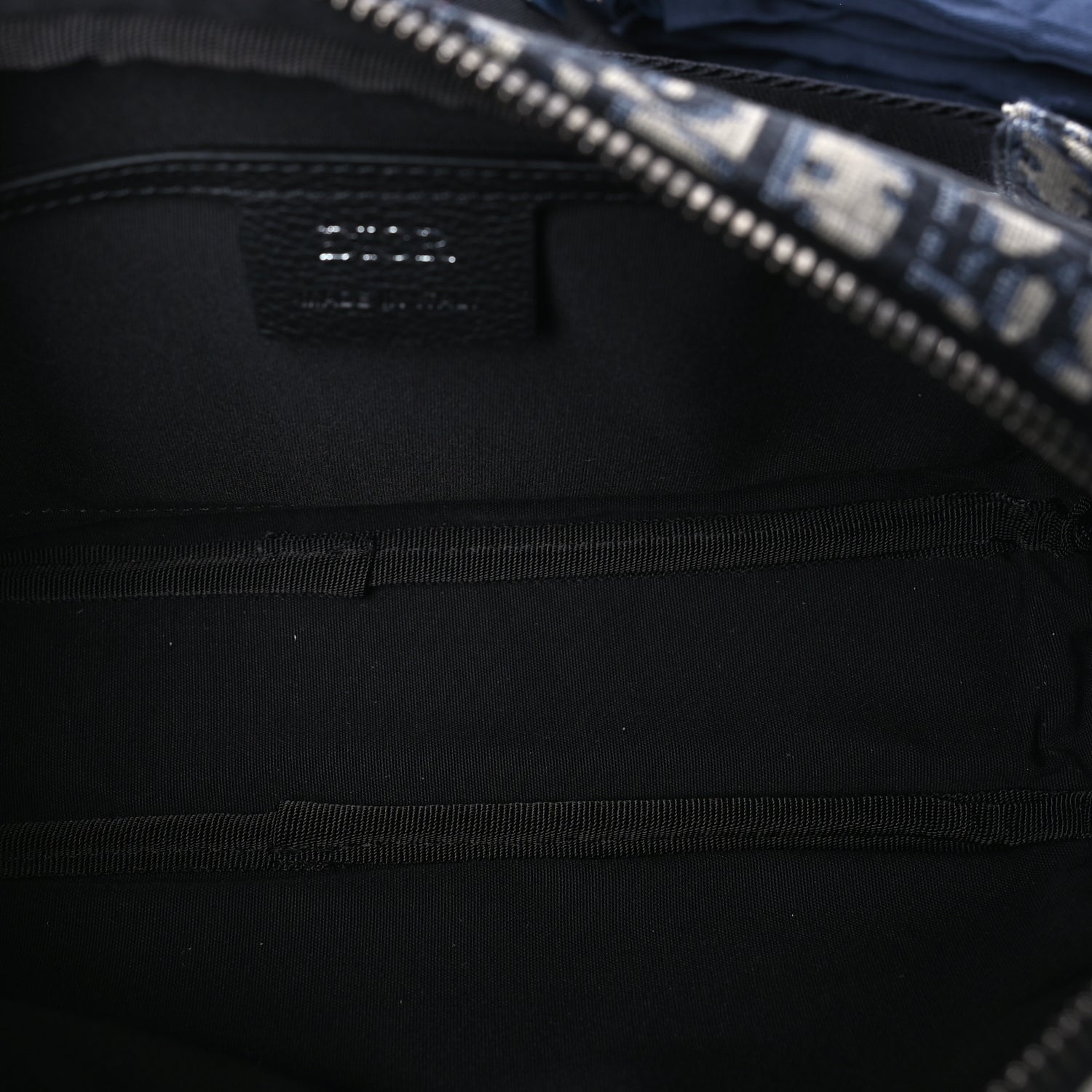 Christian Dior Oblique Belt Bag  Blue 4 of 7