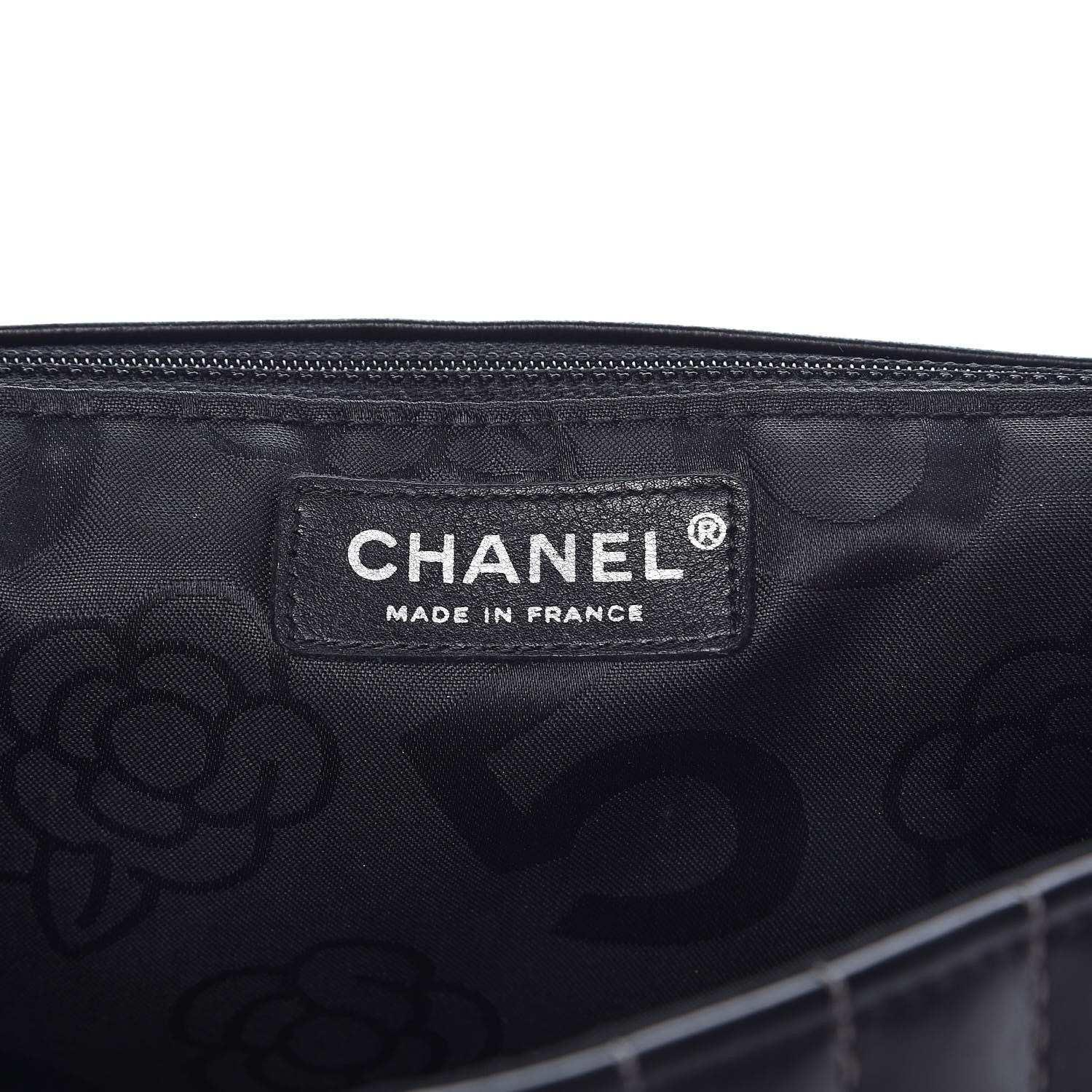 Chanel Lambskin Vertical Quilted Medium Single Flap Black 7 of 16