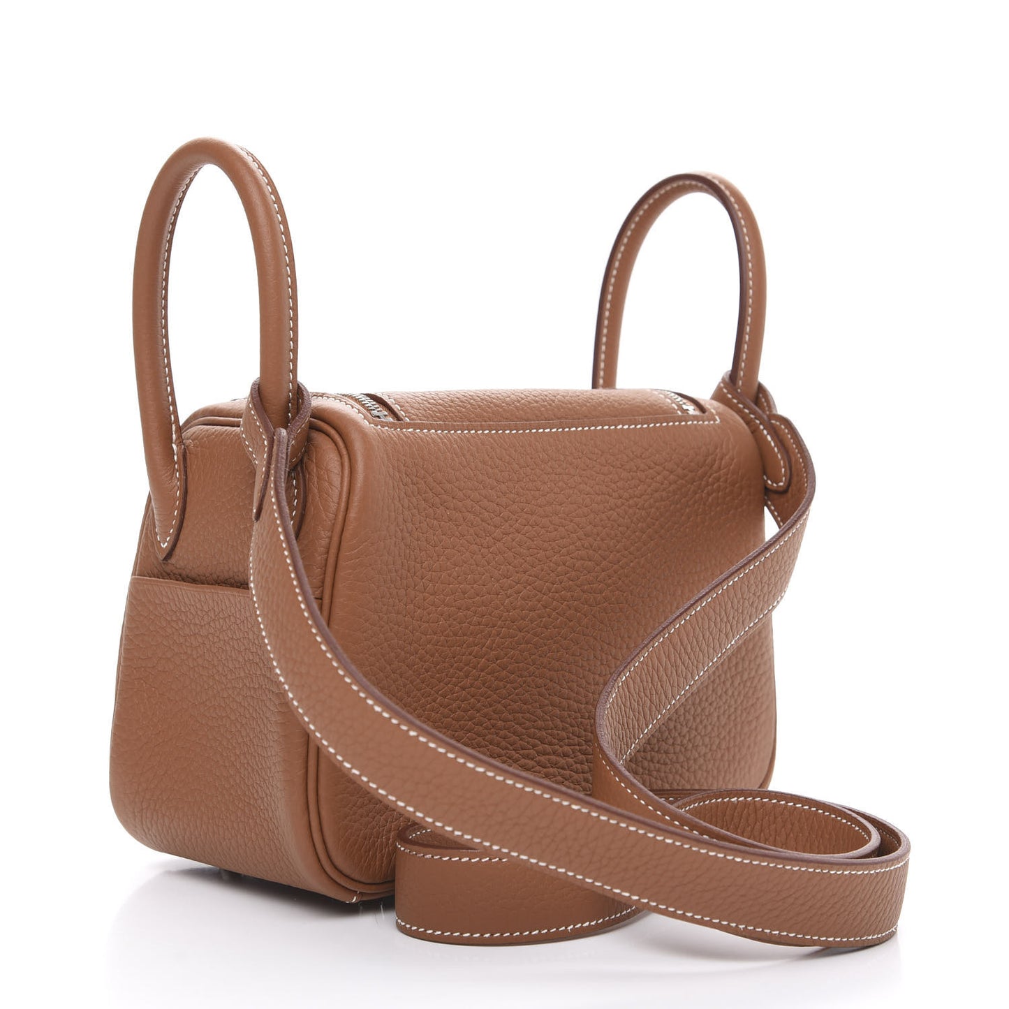 Taurillon Clemence Mini Lindy 20 Gold