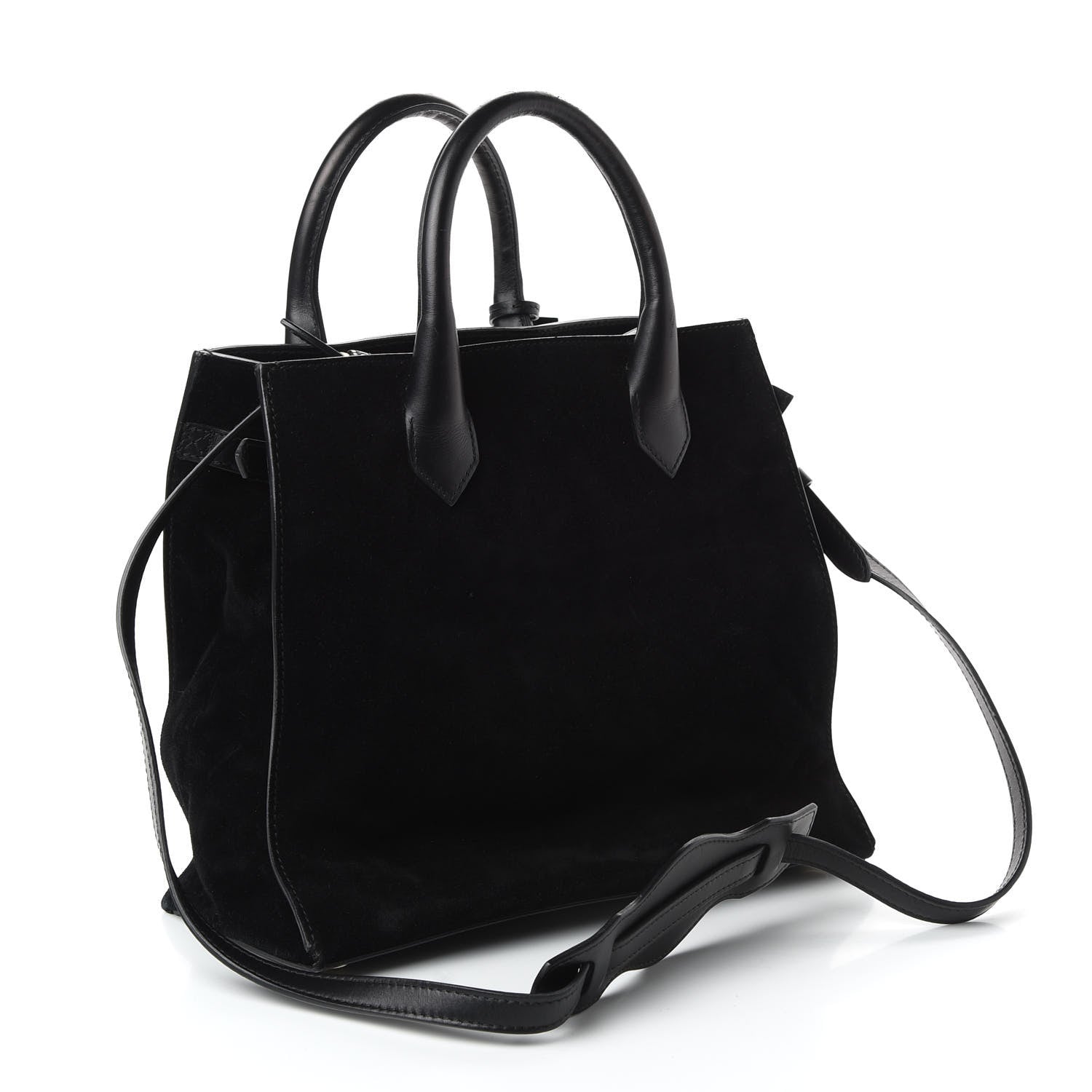 Balenciaga Suede Padlock All Afternoon Black 3 of 11