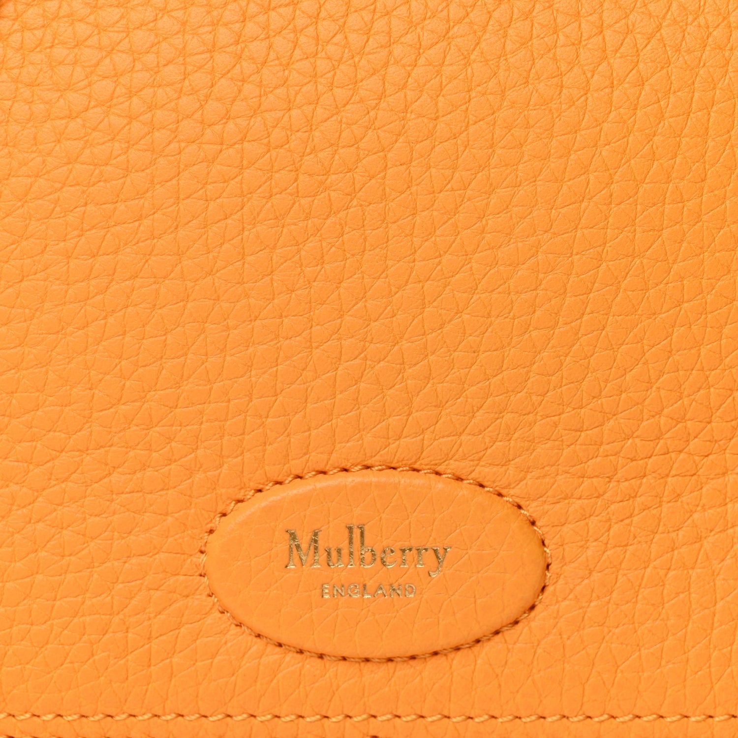 Mulberry Heavy Grain Billie Crossbody Bag Double Yellow 8 of 12