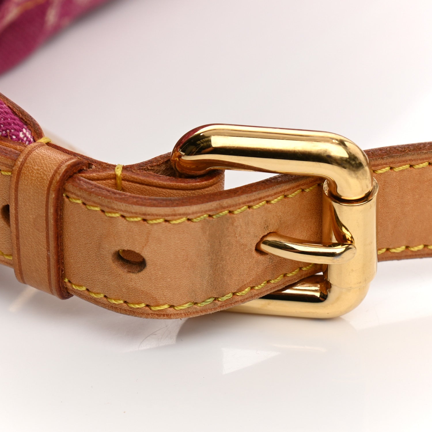 Louis Vuitton Denim Baggy PM Fuchsia 25 of 25