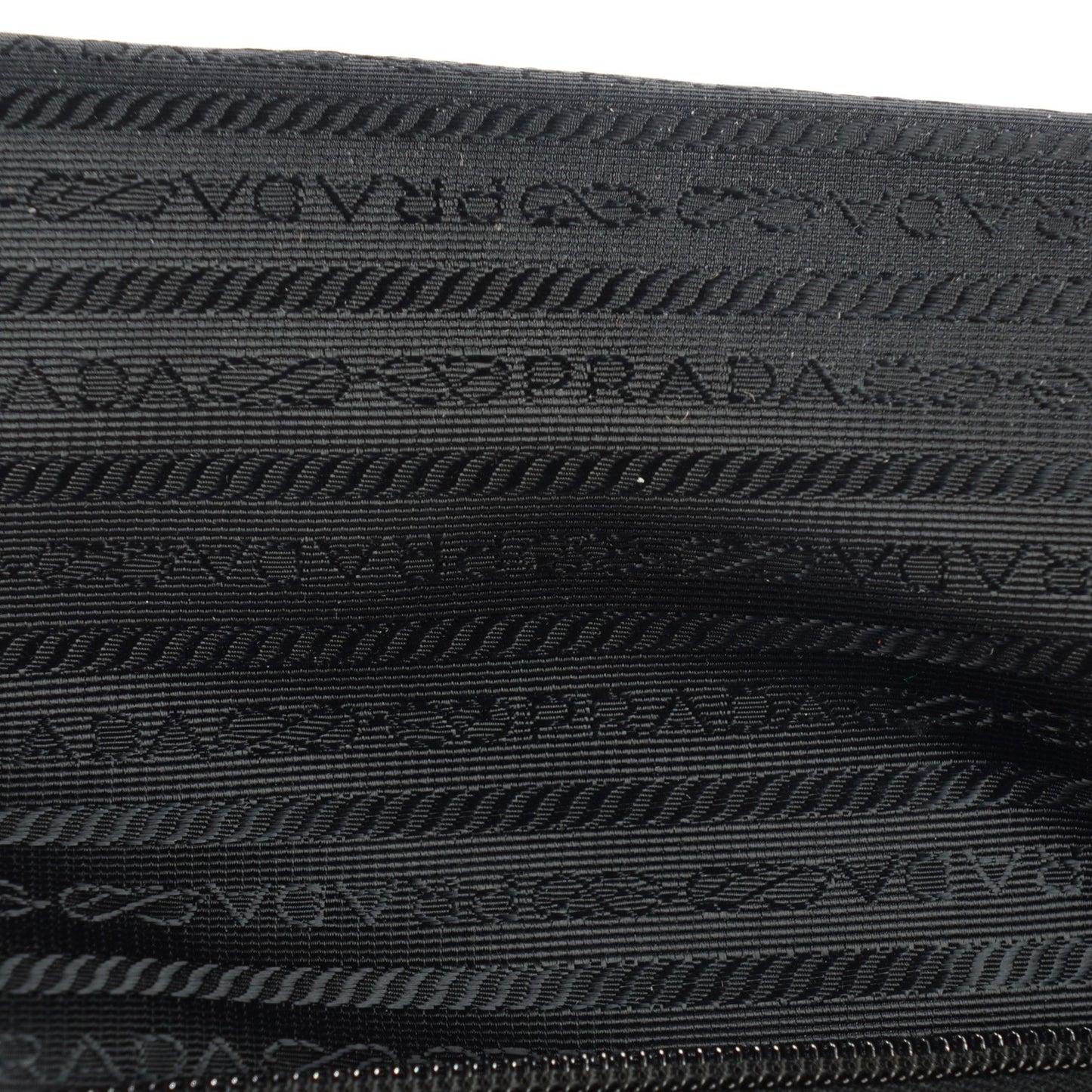 Tessuto Nylon Saffiano Messenger Bag Nero Black