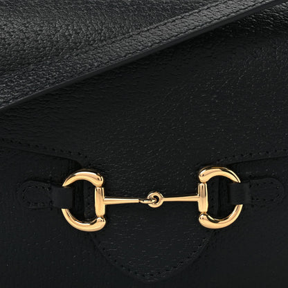 Gucci Calfskin Horsebit 1955 Shoulder Bag Black 7 of 10