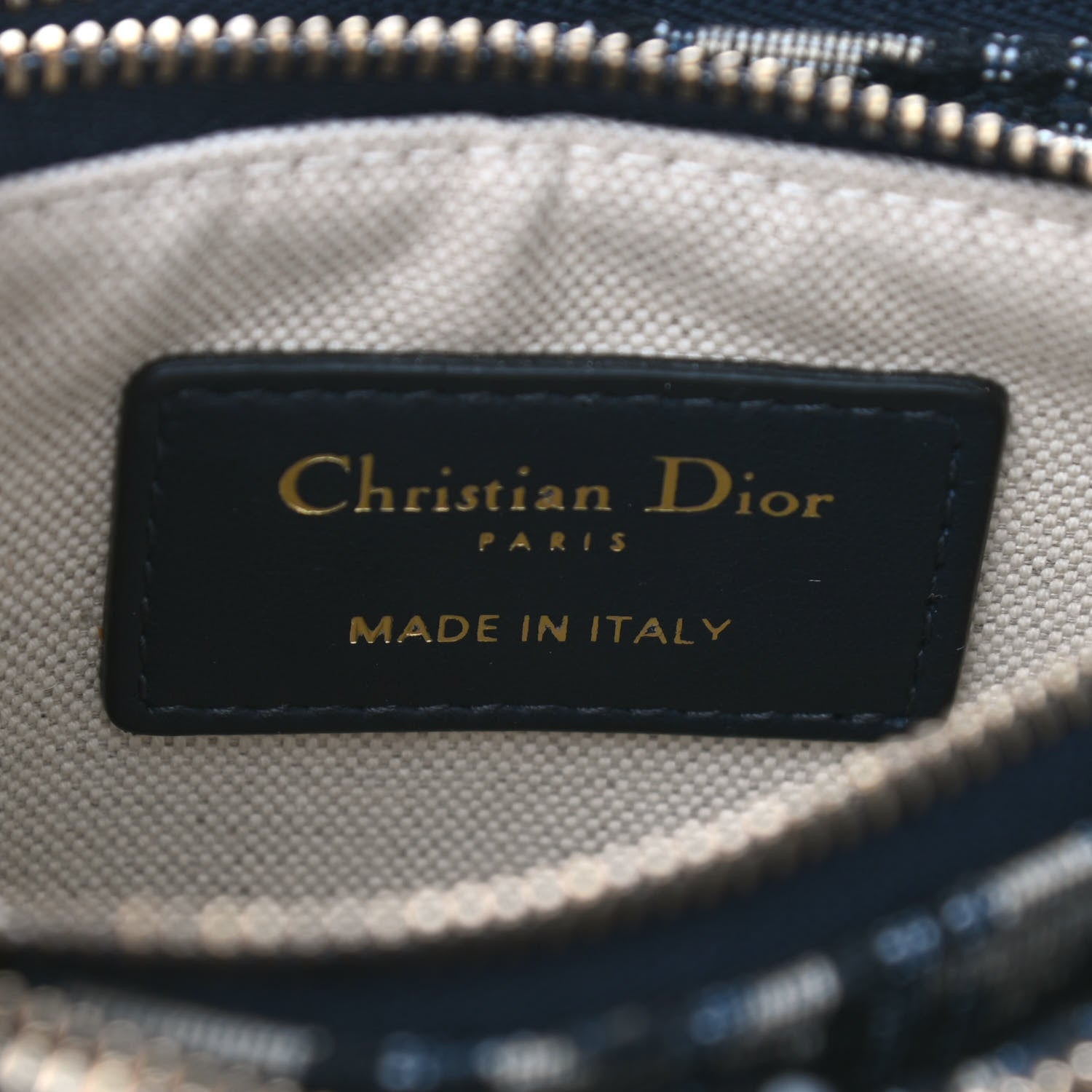 Christian Dior Oblique Saddle Pouch With Strap Navy Blue 6 of 8