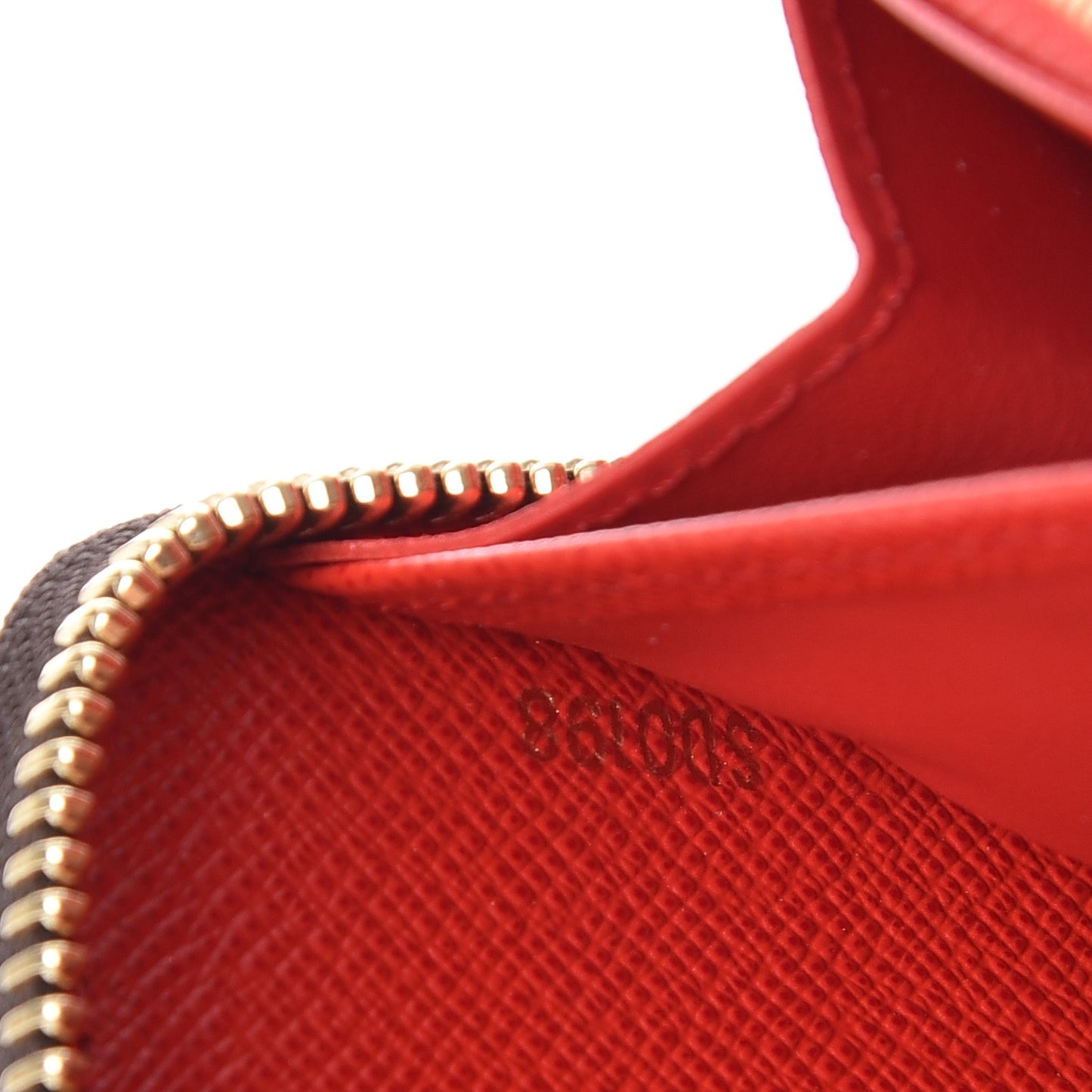 Monogram Zippy Wallet Coquelicot