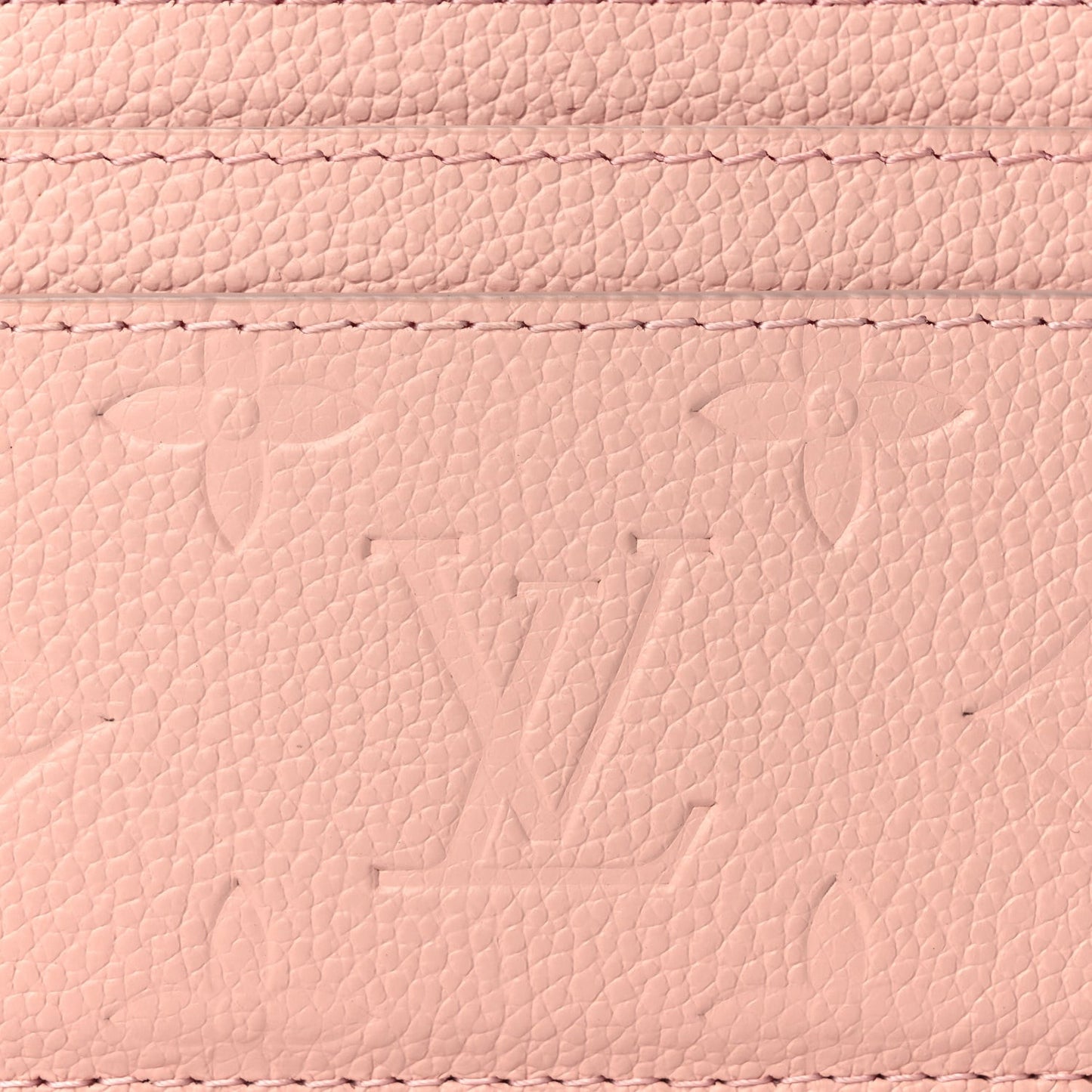 Empreinte Monogram LV Charms Card Holder Pink Opale