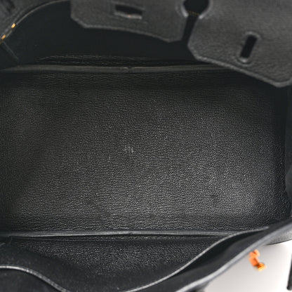 Hermes Togo Birkin 25 Black 4 of 13