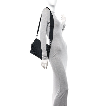 Louis Vuitton Matte Lambskin Embossed Monogram Black Out Coussin PM All Black 2 of 12