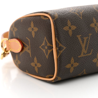 Louis Vuitton Monogram Nano Speedy Bandouliere 9 of 10
