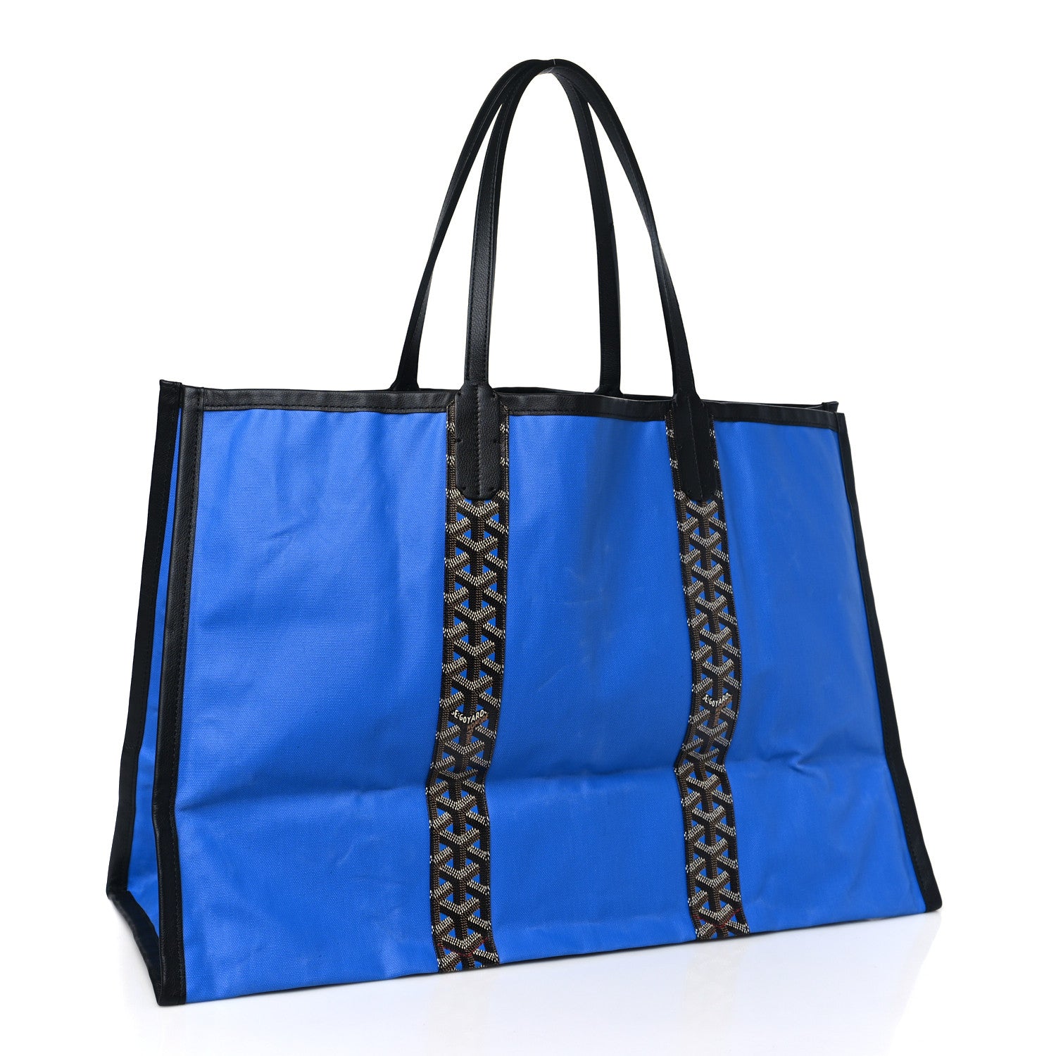 Goyard Goyardine Reversible Roseline Black Sky Blue 3 of 16