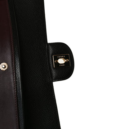 Chanel Caviar Quilted Medium Double Flap Black 16 of 17