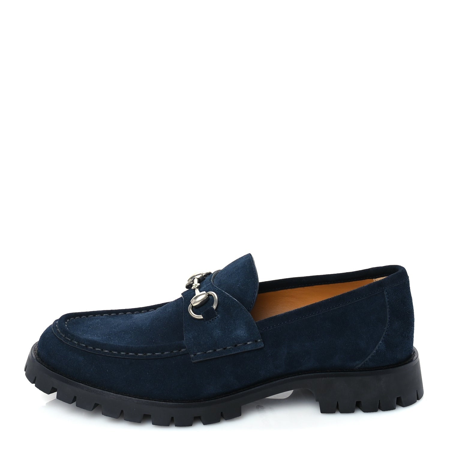 Gucci Suede Mens Horsebit Loafers 8  Royale 1 of 7