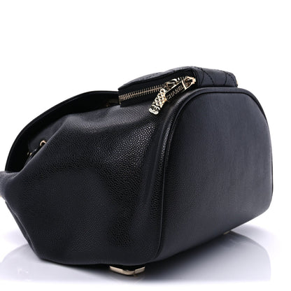 Chanel Caviar Quilted Mini Business Affinity Backpack  Black 9 of 10