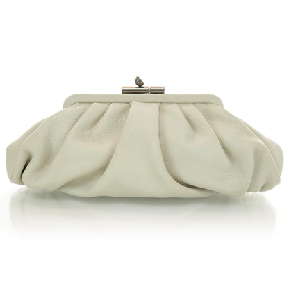 Chanel Caviar Pleated Clutch 1 of 7